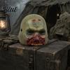 Comfortable Full Face Mask Halloween Zombie Mask with Realistic Rotting Texture Design Breathable Old Wound PU Foam Cosplay for Parties And
