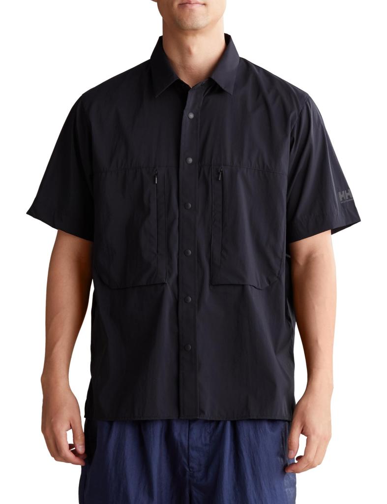 Helly Hansen Pertex Wind Shirts, Black