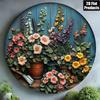 Metal Tin Sign 2D Wall Art Home Decor Flat Hanging Decorative Plaque