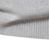 Gant Autumn and Winter Embroidery New Men's Semi Open Sweater Men's Long Sleeved Stand Up Collar Solid Color Versatile Casual Top