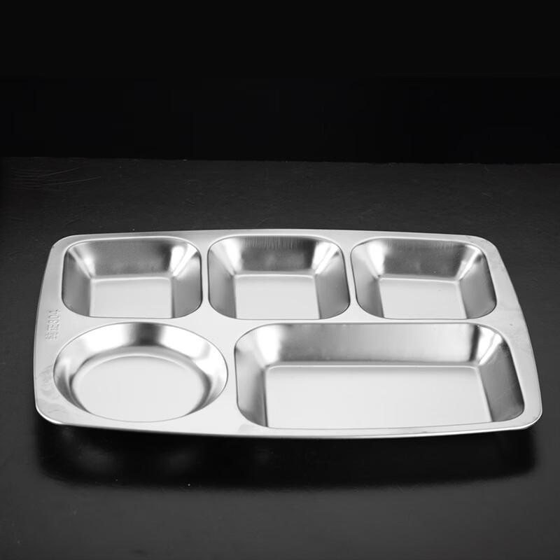 ARKIE 304 Stainless Steel Partitioned Meal Tray