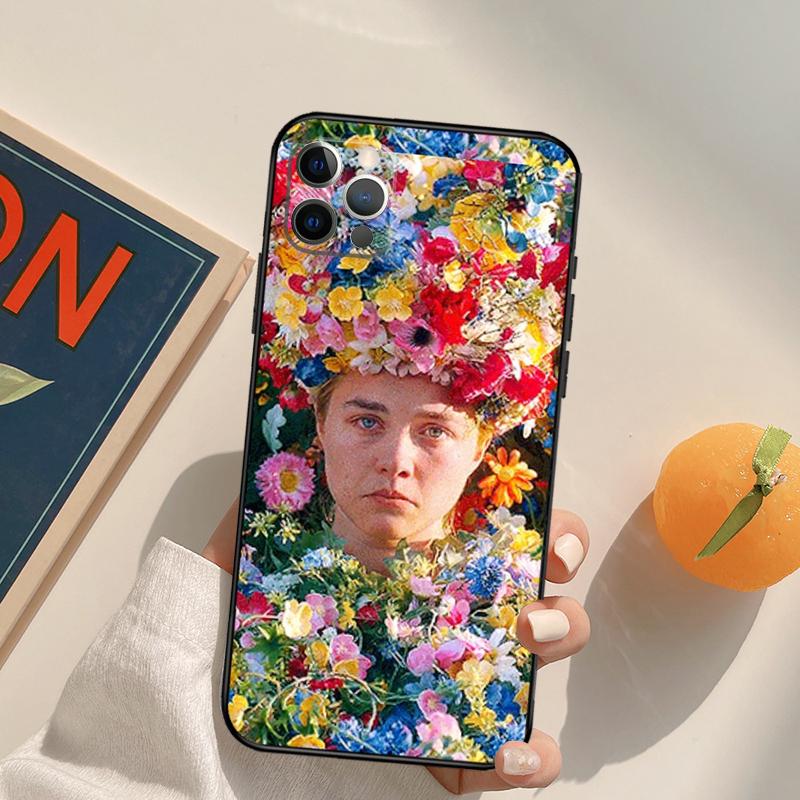Midsommar May Queen Phone Case For iPhone 13 Pro Max 11 12 Mini 6S 7 8 Plus SE 2020 X XS MAX XR Cover Fundas