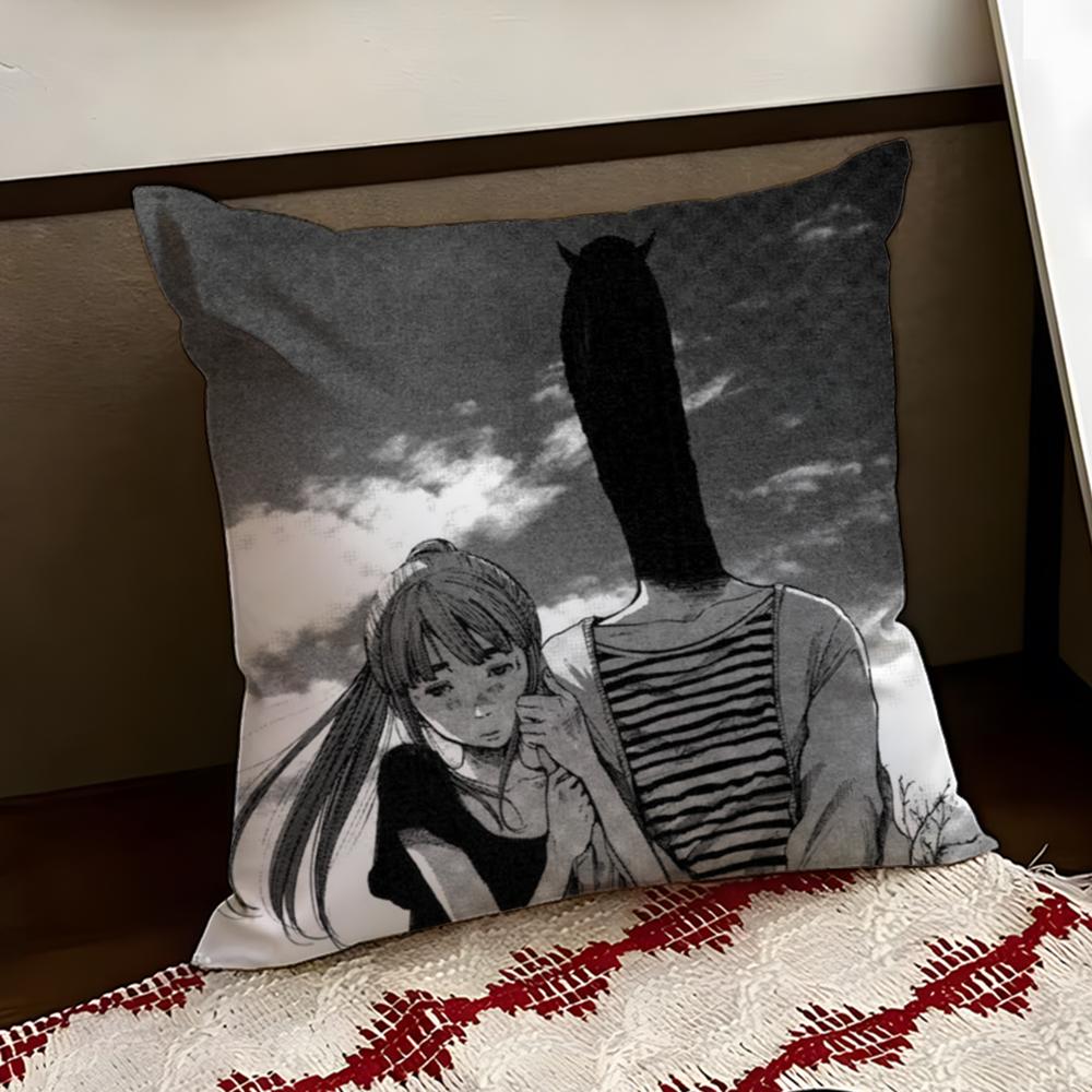 GGoodnight PPunpun Cushion Cover Reversible Soft Durable Pillow Cover Home Car MultiScene Use for Daily Comfort