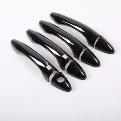 Pro Kia Optima K5 2011-2015 Smart Car Car Carbon Fiber Style Vnější klika dveří Lišta Kryt Samolepka Dekorace Auto Příslušenství