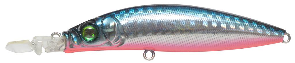 Megabass Minnow ZONK77 GATARIDE GG Blue Pink Lure