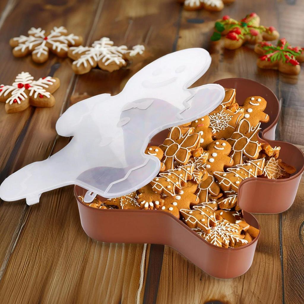 Snack Tray Portable Food Organizer Holiday Snack Box Container For Treats Nuts Fruit Popcorn Dip Dessert Party Table