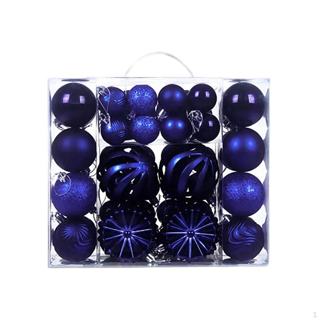 48 Tropfenförmige Weihnachtskugel-Ornamente Baumschmuck für Hochzeit