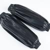 Thick Wear-Resistant Waterproof PU Leather Arm Sleeves for Adults - Oil-Proof Dishwashing and Kitchen Cuffs, Plus Size Available.