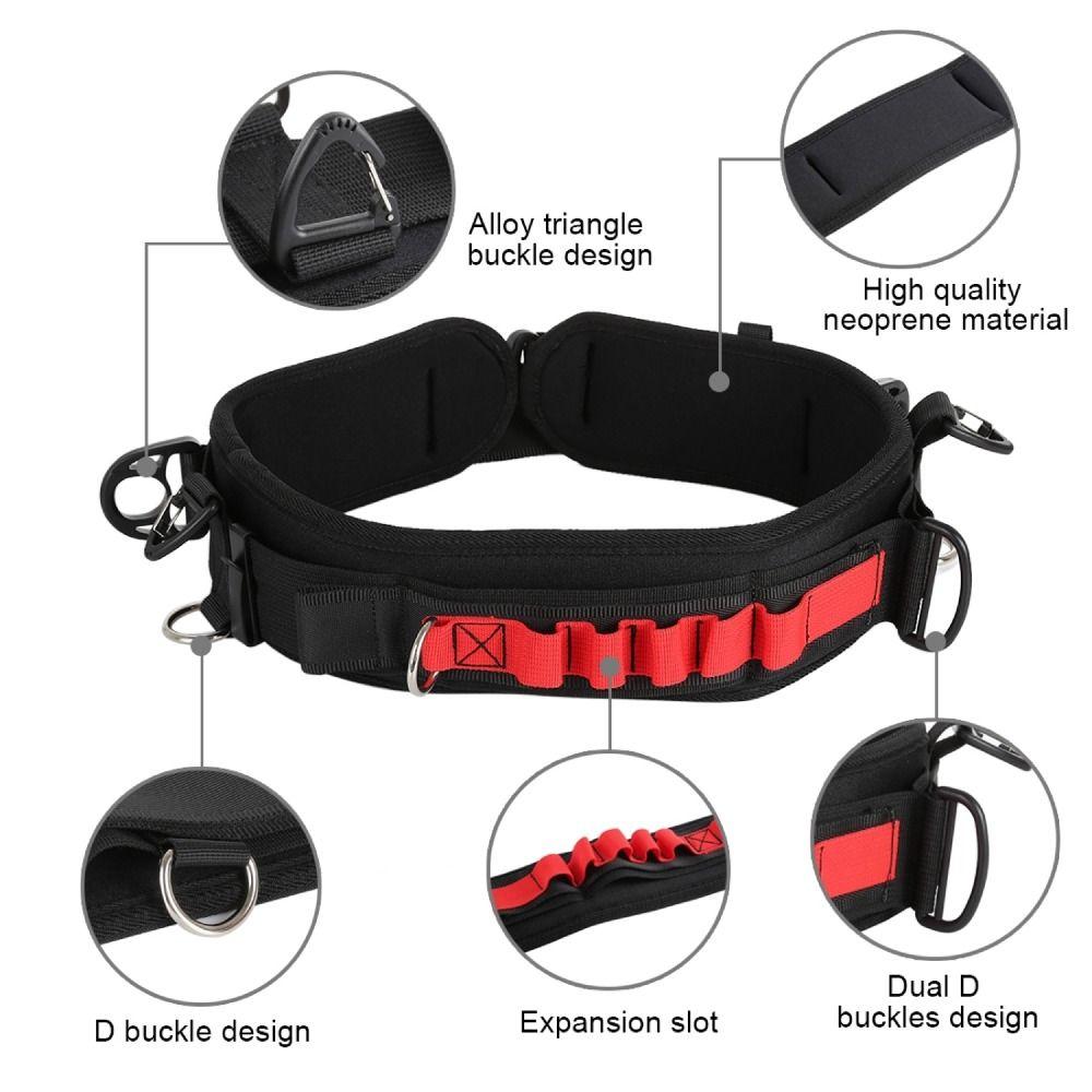 Clip Hook Cameras Waist Belt Adjustable Camera Lens Bag SLR/DSLR Waistband Strap  Photographer