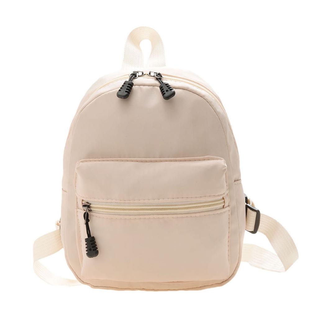 Mini Travel Backpack for Women Solid Color Backpack Students School Bookbag Female Nylon Knapsack Girl Casual Rucksacks