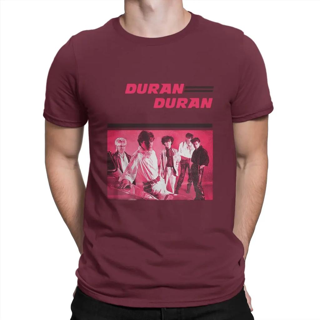 T-Shirt Leading Figures In The British New Wave Funny Cotton Tees Short Sleeve Duran Duran T Shirt Crewneck Clothes Unique Unisex