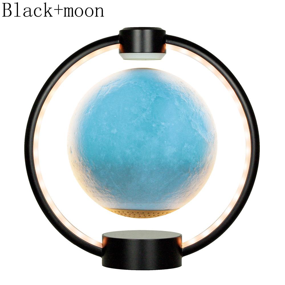 Maglev Moon Light Rotatable with Bluetooth Speaker Remote Control DC Powered Floating Moon Light for Bedside and Music Playing