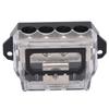 Power Distribution Block 0 Gauge To 4 Gauge Ground Wire Splitter Audio Distributor for Cars Boats