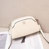 Cowhide Niche Versatile Women's Bag Shoulder Messenger Bag Simple and Fashionable Women's Bag Zipper Small Shell