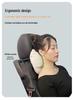 Adjustable Lumbar Support Headrest Cushion for Honda Civic and Mercedes-Maybach - Soft, Perforated Neck Guard.