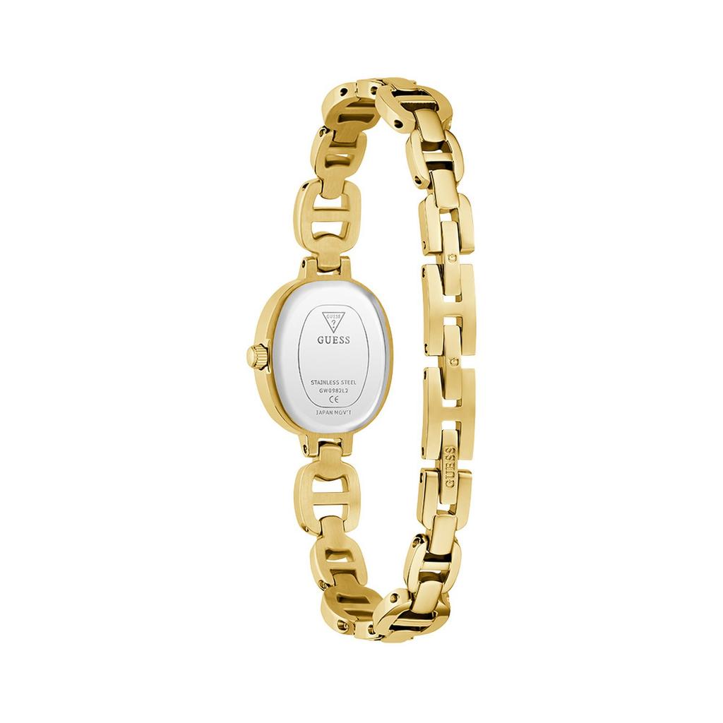 [GUESS] Gold Black Vivian (GW0982L2) Women's Watch