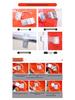 Wide-Angle Road Corner Traffic Mirror - Large Round Convex Reflective Mirror for Intersections