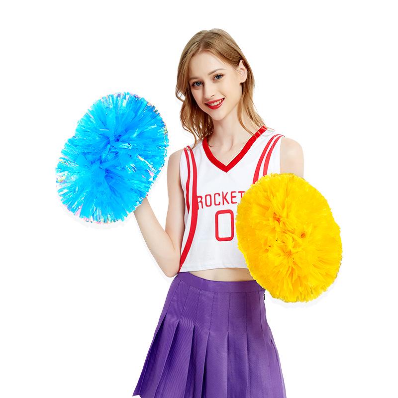 Cheerleading Handheld Pompons – International Competition Quality