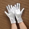 Vintage Hepburn Style Patent Leather Gloves: Summer Sun Protection & Bridal Evening Wear