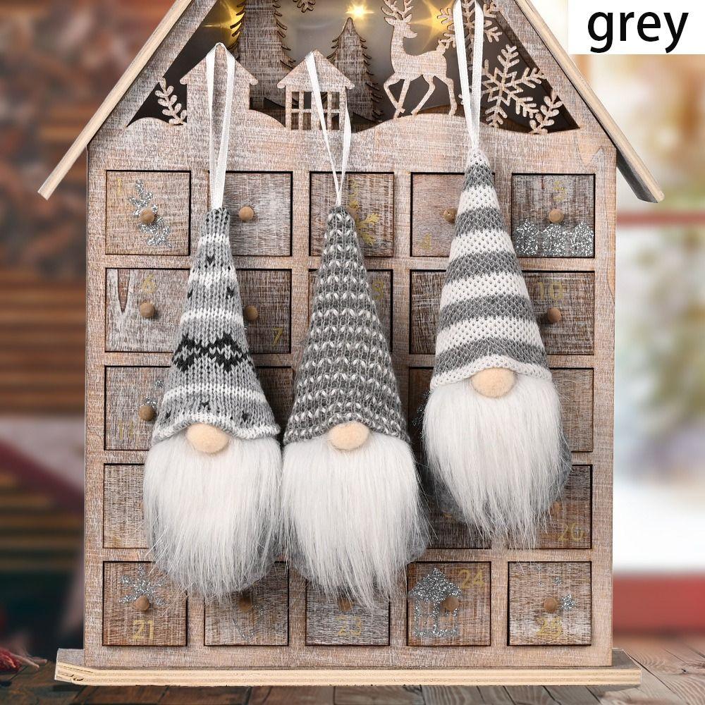 

Різдвяна ялинка Декоративна різдвяна прикраса Подарунок Різдвяні прикраси Весела різдвяна вечірка сірий