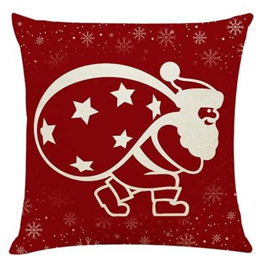 Festive Christmas Pillowcases: Reindeer, Tree, Ornaments & Santa Designs sofas, bedroom pillow covers, holiday gifts