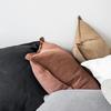 Japanese Cotton Linen Pillow Case Linen Living Room Sofa Bed and Breakfast Decorative Cushions Simple Plain Linen Pillow Case