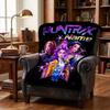Custom Name Cyber Girls Flannel Blanket Throw Blanket Soft Warm Sofa Bed Camping Home Decor Unique Christmas Gift