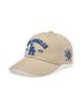 Emelbi Cooperstown Patch Unstructured Ball Cap La (Beige)