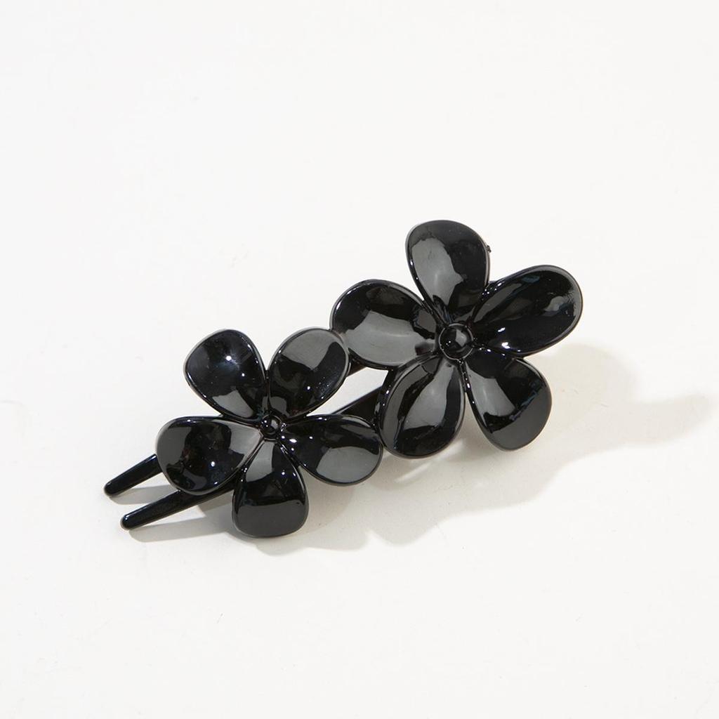 Korean Style Large Duckbill Hair Clip – Fashionable Flower Accessory for Women, Versatile Spring Updo.
