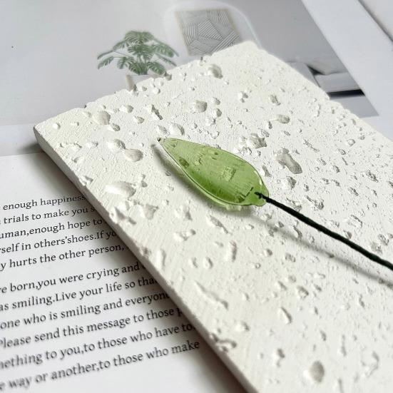 Floare de sticlă lucrată manual cu tulpină de sârmă, glazură colorată suflată manual, mini figurine florale, decorațiune, ornament pentru vază de flori de masă pentru casă, sufragerie, birou