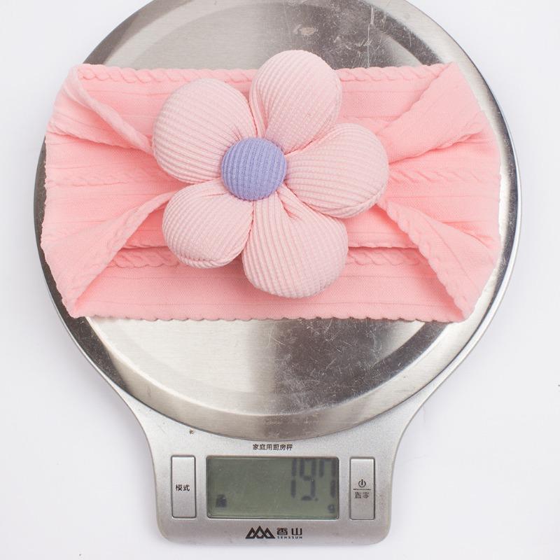 Autumn new baby jacquard elastic hair accessories, children's soft and comfortable headgear headband, baby headband