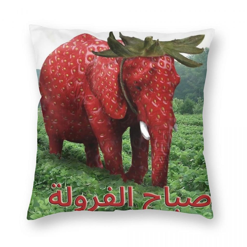 Brri Brri Bicus Dicus Bombicus Italian Brainrot Meme Pillowcase Soft Cushion Cover Decorative Pillow Case Cover Home Zipper