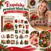 Flat 2D Theme Christmas Advent Calendar Countdown Gift Box for School Holiday Fun