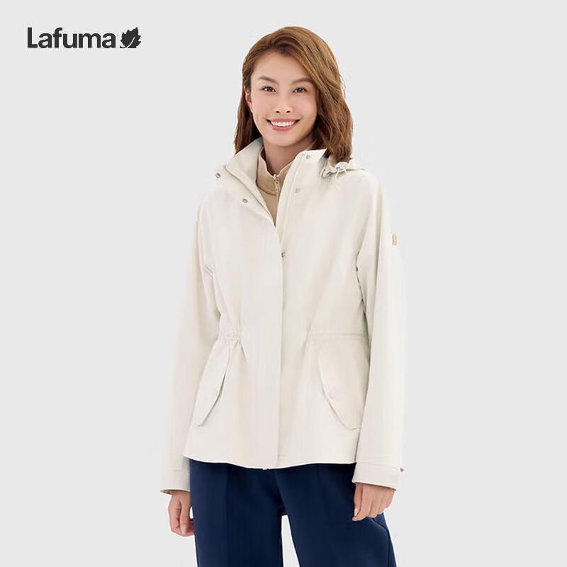 

LAFUMA Women s Waterproof Detachable Hood Windbreaker L (40)