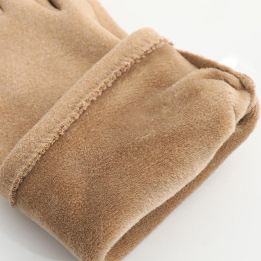 New Warm Winter Gloves Full Finger Windproof Driving Mittens Dralon Elegant Touch Screen Gloves for Outdoor Cycling Skiing