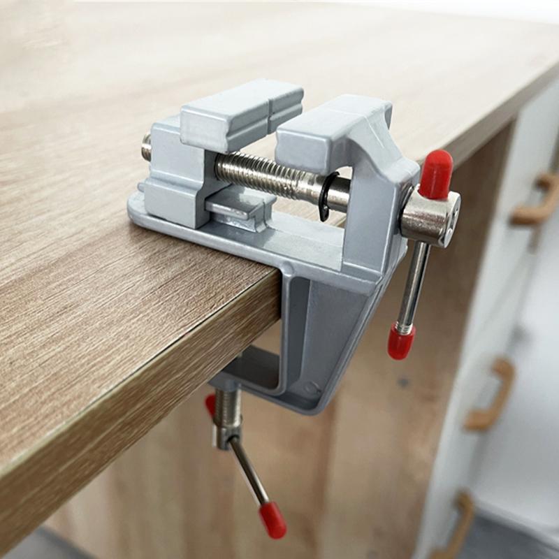 35MM Mini Bench Vise Table Clamp Screw Multi-functional Pliers DIY Craft Mold Fixed Repair Tools Small Hobby Workbench Accessory