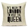 Letter Geometry Print Cushion Cover Decorative Pillow Cover Sofa Bed Car Throw Pillowcase Accessories Sweet Home Textile Decor