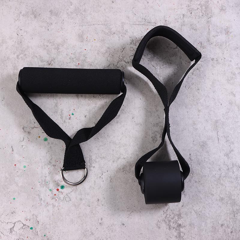 1Set Pull Rope Grip Fitness Accessories Exercise Band Handle Rally Handle For Yoga Hammock Handle Resistance Bands Foam Handle