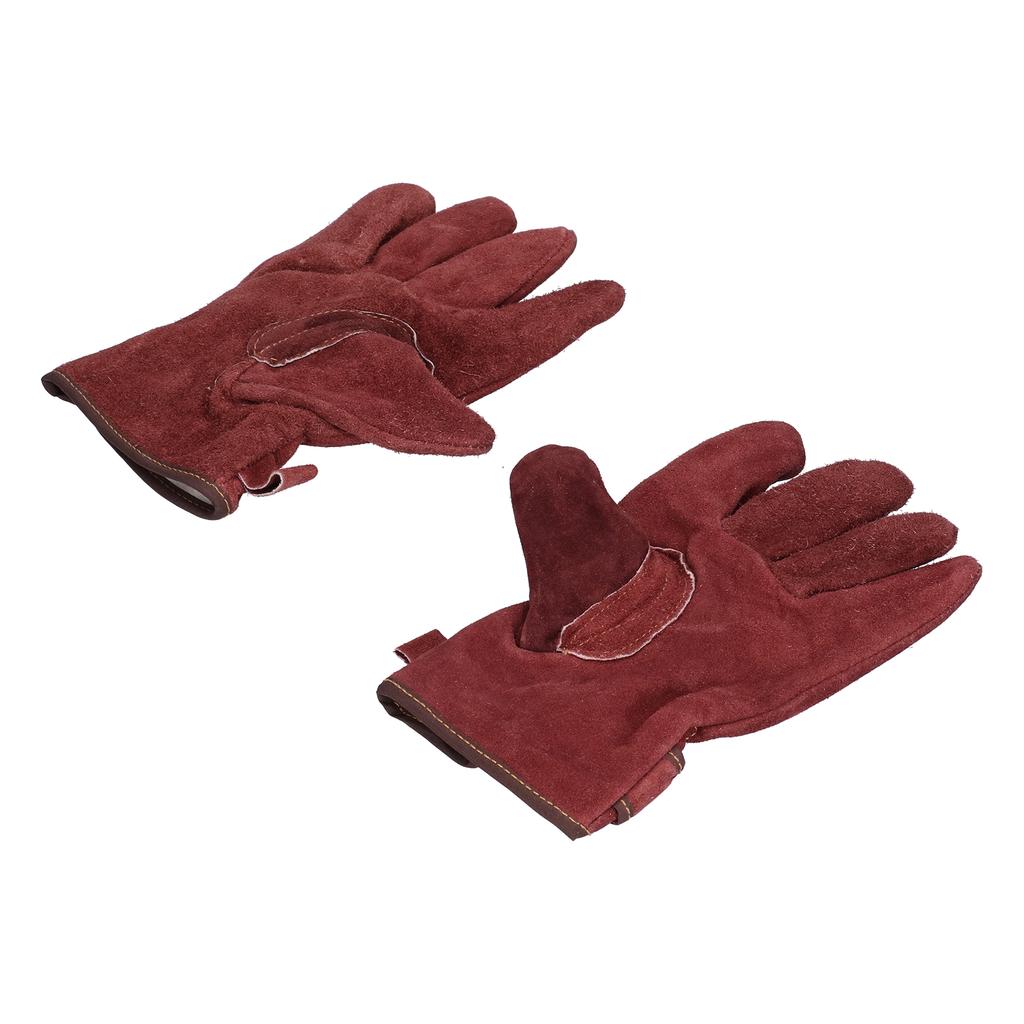 Gants Anti-Brûlure Haute Température et Résistants Gants Protecteurs pour Camping Barbecue(Jaune )