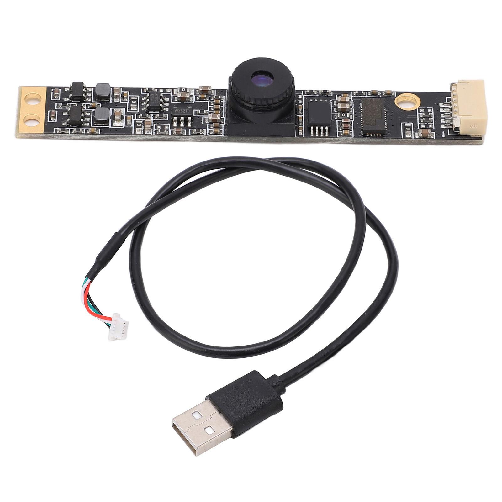 

USB Camera Module 2MP 1080P 76 Degree View 30FPS Fixed Focus HD Camera Module Board for Industrial