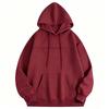 Pet Cat Pocket Hoodie Fleece Lined Casual Winter Sweatshirt Coat Loose Fit Long Sleeve Youth Women