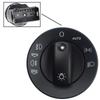 Car Headlight Repair Black Headlight Switch Perfect Match Fit Easy Installation Stable Performance For A4 2001-2008