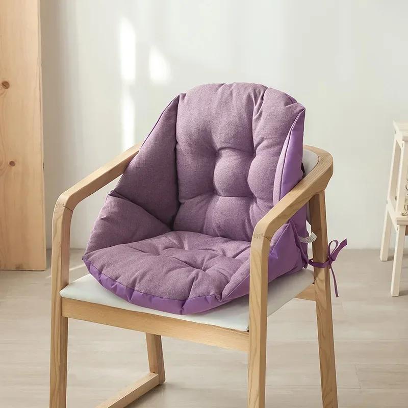 1PC Cushion Office Chair Four Seasons Universal Cushion Backrest One Piece Thickened Winter Chair Cushion 40x48/48x52cm