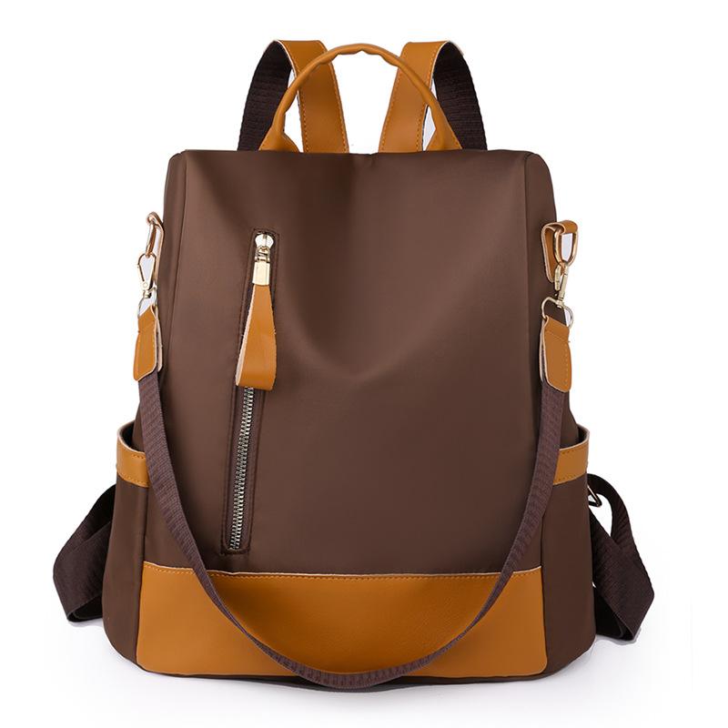 Pretaizdzīšanas mugursoma sievietēm Oksfordas liela ietilpības mugursoma ceļojumu skolas soma