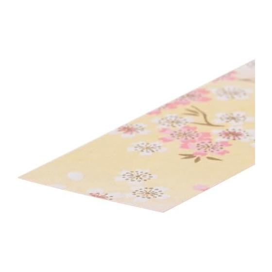 Washi Kawasumi Yuzen Washi Stencil Dye Bookmark Set of 6, Assorted Cherry Blossoms
