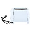 2 Slice Toaster Machine Stainless Steel Bread Toaster with 6 Temperature Settings for Waffle Bagel
