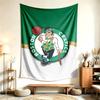 Boston Celtics (5) Tapestry Suitable For Decorating Homes Dorms And Bedrooms Soft To The Touch And A Perfect Gift For Friends And Family