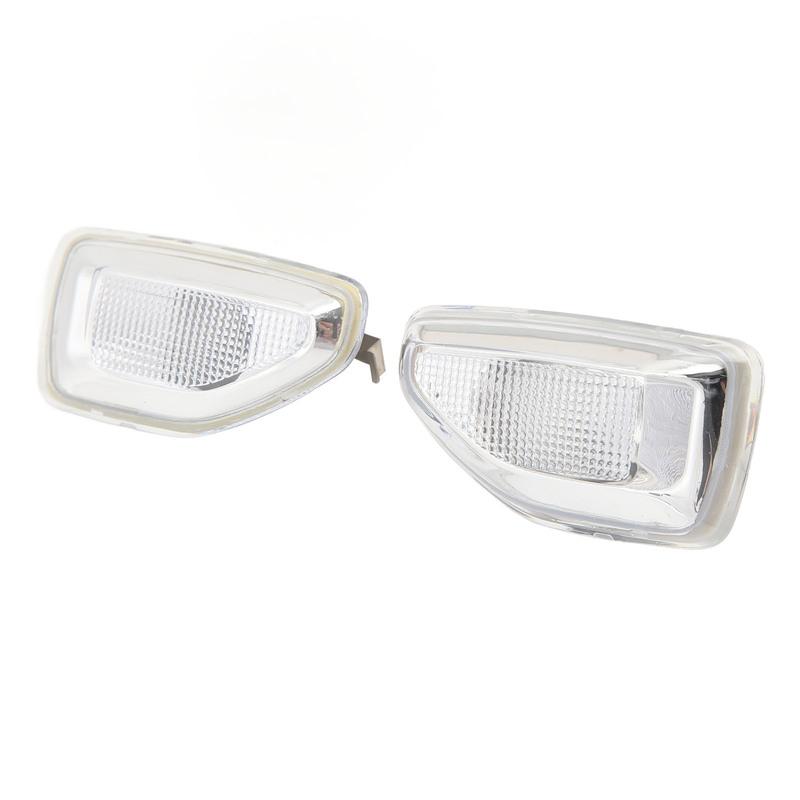 2Pcs Side Marker Lights Turn Signal Lamp Warning Lights 261651140R Without Bulb for Dacia Sandero Stepway MK2 Pre-Facelift