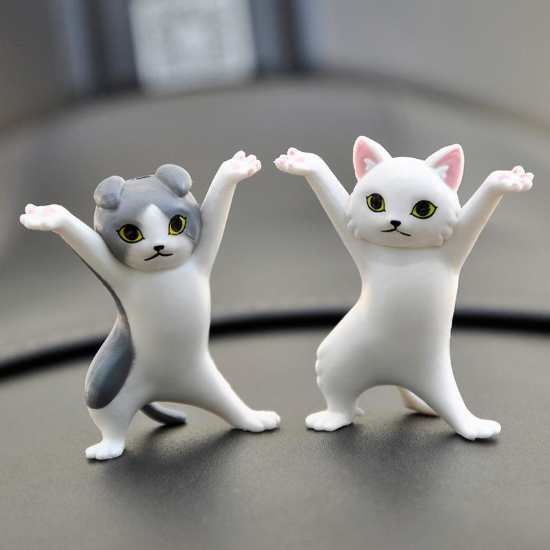 New product third generation pen enchanting cat cute cartoon cat everything can be lifted small cat car ornament desktop gift