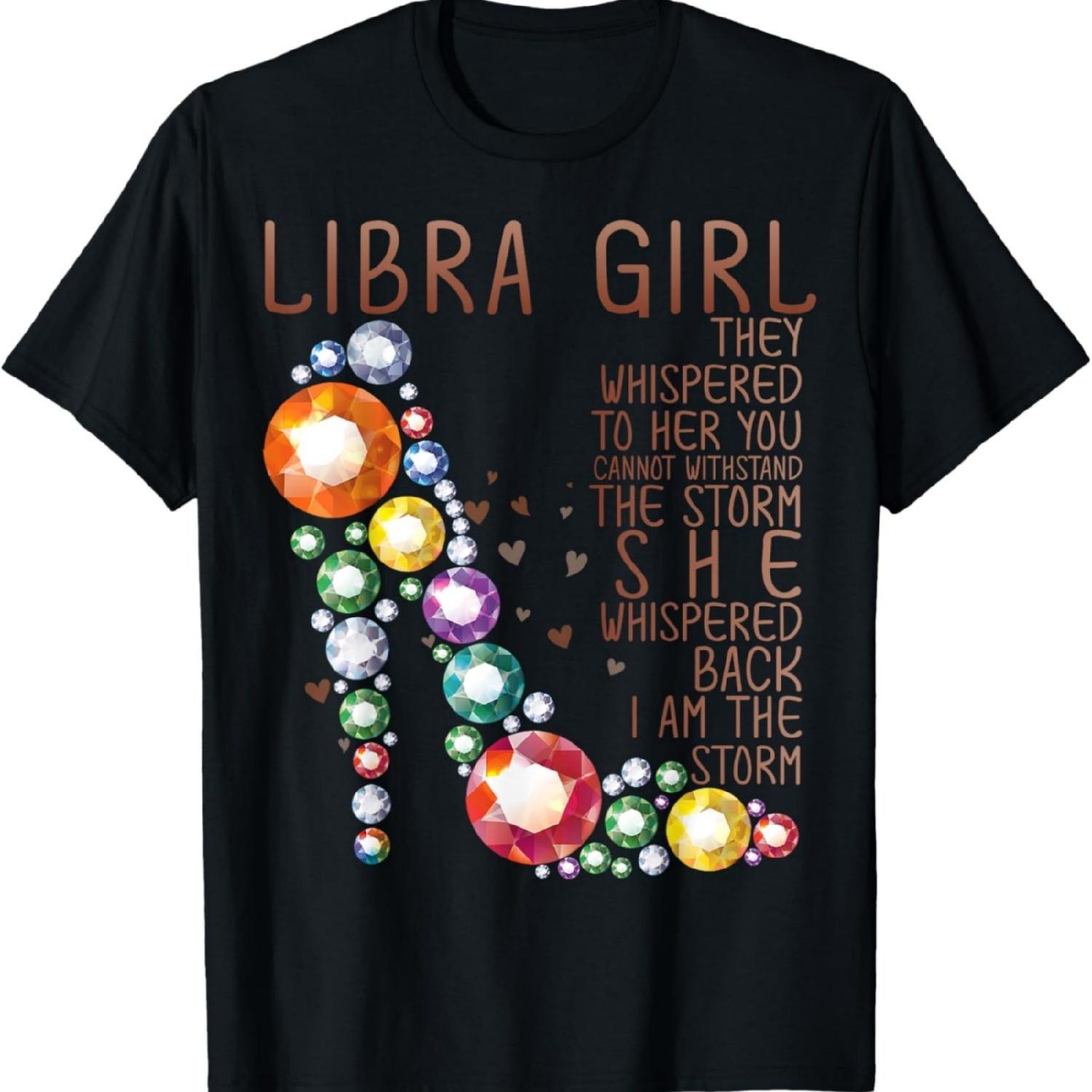 Libra Messy Bun Hair Astrological Sign Constellation Lover T-Shirt XXXXXL разноцветный